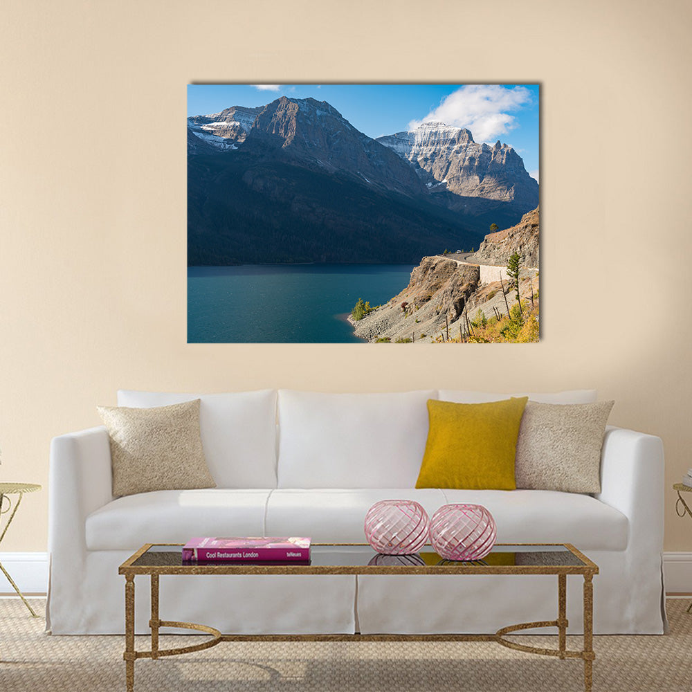 Going to the Sun Road near Sun Point Glacier National Park multi panel canvas wall art