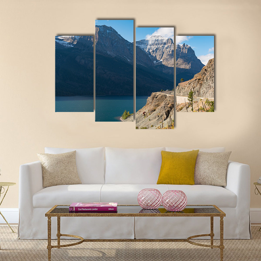 Going to the Sun Road near Sun Point Glacier National Park multi panel canvas wall art