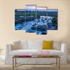 Sunrise in Sabie River in Kruger National Park, South Africa Multi panel canvas wall art