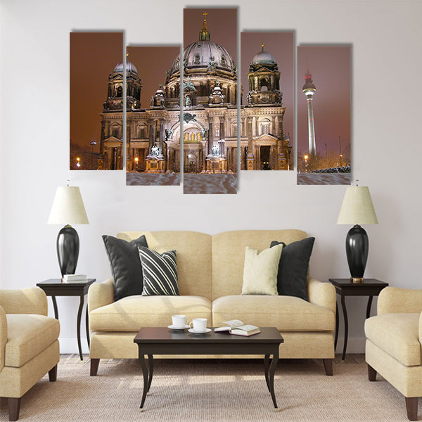 Berlin Cathedral (Berliner Dom) Multi panel canvas wall art
