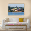 Freetown the harbour of sierra leone Multi panel canvas wall art