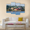 Freetown the harbour of sierra leone Multi panel canvas wall art