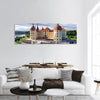 Moritzburg castle in Saxony - Aerial view panoramic canvas wall art