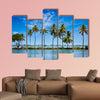 Kerala backwaters multi panel canvas wall art