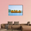 The palace Jal Mahal India multi panel canvas wall art