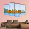 The palace Jal Mahal India multi panel canvas wall art