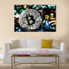 Physical Bitcoin multi panel canvas wall art