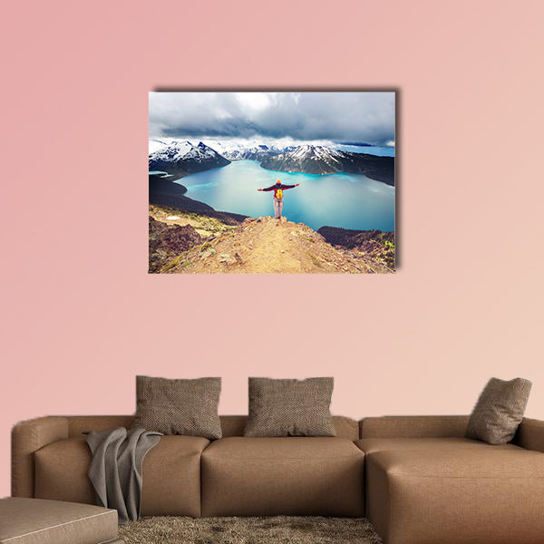 Hike to turquoise waters of picturesque Garibaldi Lake near Whistler wall art