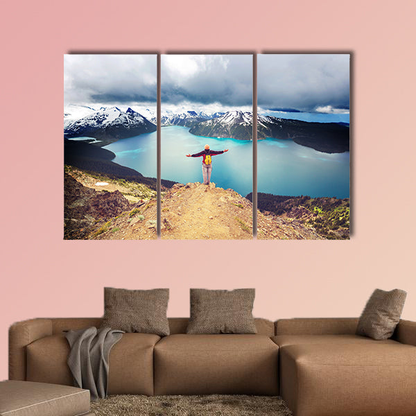 Hike to turquoise waters of picturesque Garibaldi Lake near Whistler wall art