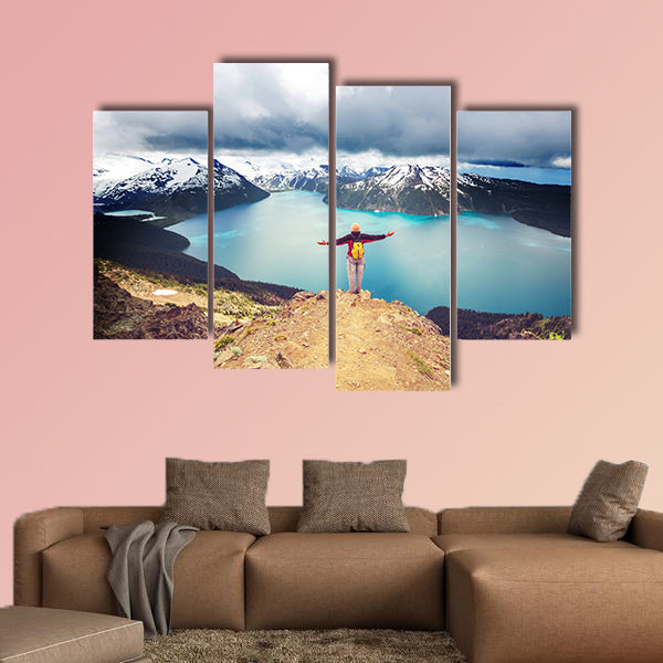 Hike to turquoise waters of picturesque Garibaldi Lake near Whistler wall art