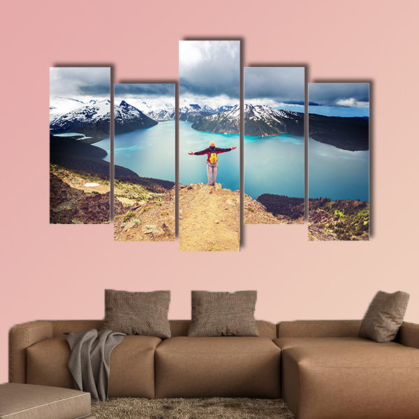 Hike to turquoise waters of picturesque Garibaldi Lake near Whistler wall art