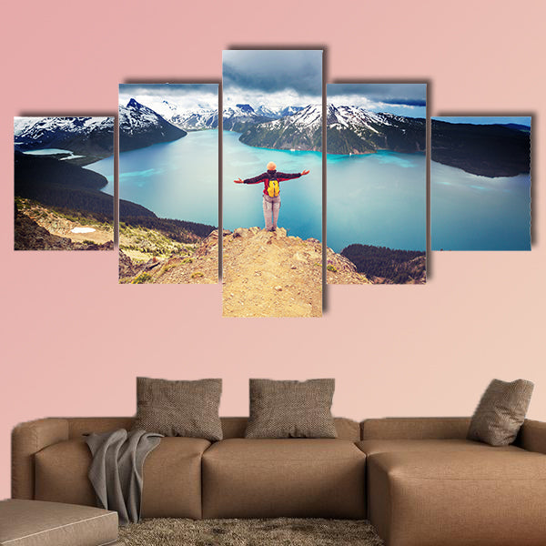 Hike to turquoise waters of picturesque Garibaldi Lake near Whistler wall art