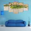 Pamir, Afghanistan and Panj River along the Wachan Corridor Multi panel canvas wall art