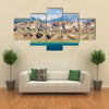 The Toktogul Lake With The Barren Mountain Range, Central Asia, Kyrgyzstan Multi Panel Canvas Wall Art