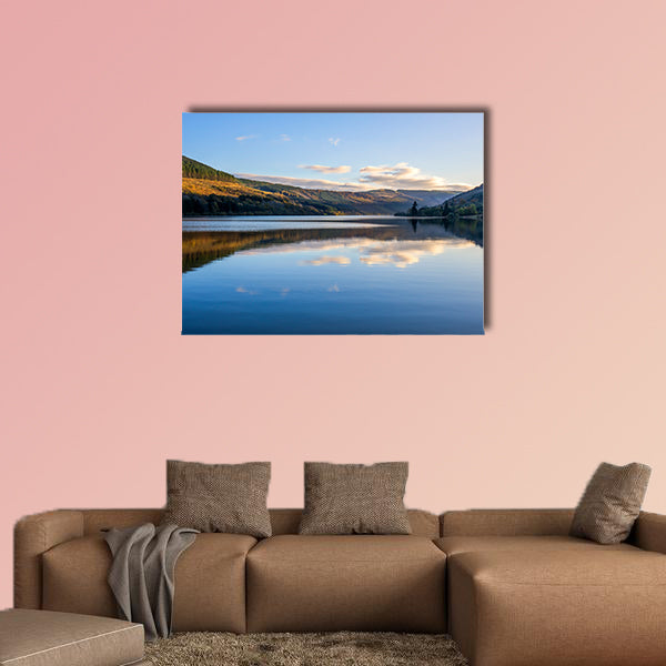 Talybont Reservoir in South Wales Multi panel canvas wall art