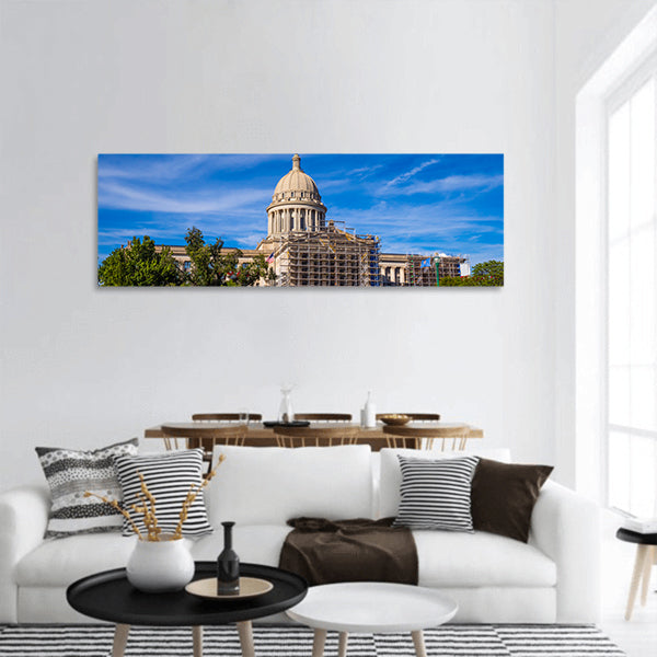 State Capitol of Oklahoma panoramic canvas wall art