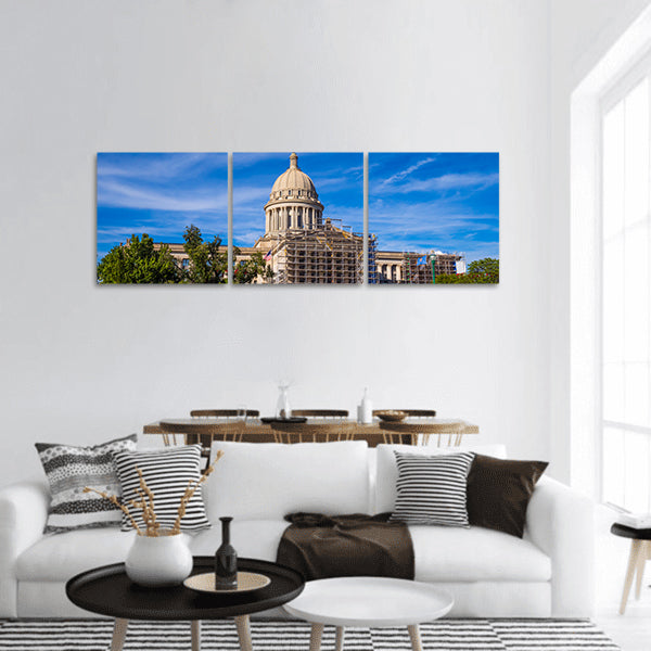 State Capitol of Oklahoma panoramic canvas wall art