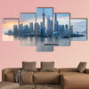 Shanghai skyline of lujiazui, Pudong financial district multi panel canvas wall art