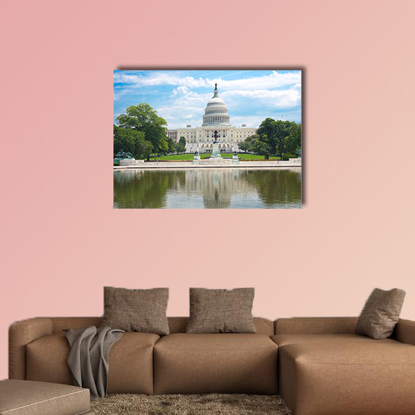 United States Capitol in Washington D.C Multi panel canvas wall art