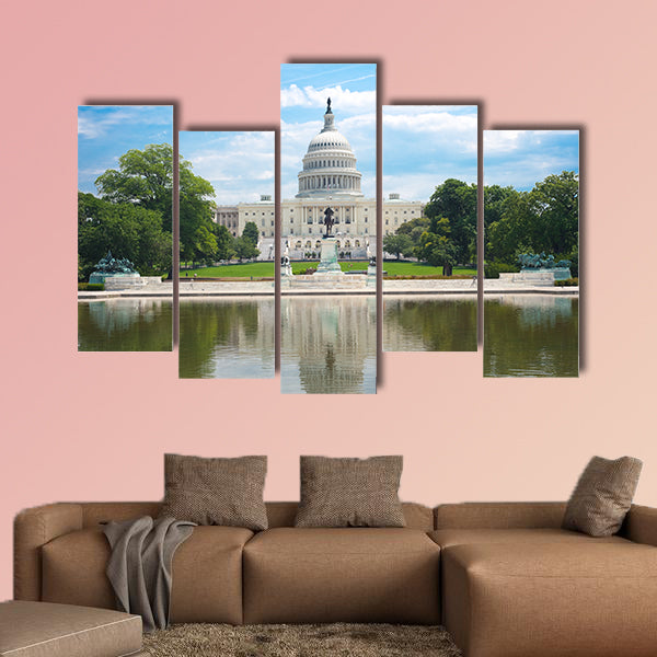 United States Capitol in Washington D.C Multi panel canvas wall art