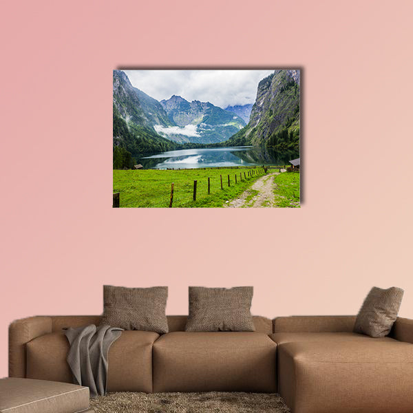  Small restaurant in the mountains multi panel canvas wall art