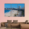 A view of the famous Copacabana beach in Rio De Janeiro Brazil multi panel canvas wall art