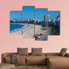 A view of the famous Copacabana beach in Rio De Janeiro Brazil multi panel canvas wall art