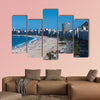 A view of the famous Copacabana beach in Rio De Janeiro Brazil multi panel canvas wall art