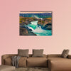 Picturesque summer morning scene on the Godafoss wall art