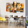 Hindu Goddess Statue Religious Concept, A Close Up Multi Panel Canvas Wall Art