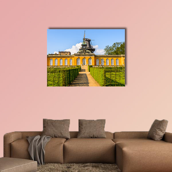 Nature and architecture of Potsdam, Germany multi panel canvas wall art