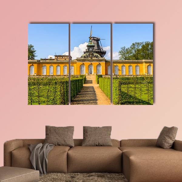 Nature and architecture of Potsdam, Germany multi panel canvas wall art