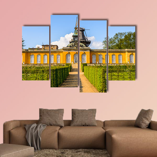 Nature and architecture of Potsdam, Germany multi panel canvas wall art