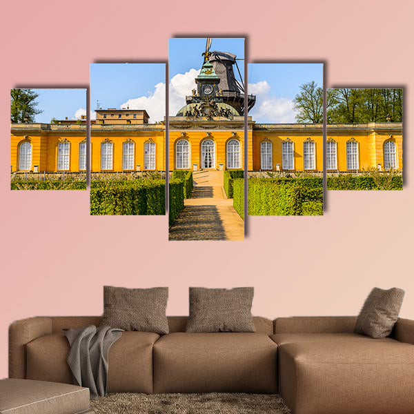 Nature and architecture of Potsdam, Germany multi panel canvas wall art