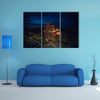 Most Beautiful night view of Cathedral of the Assumption in Varna Multi Panel Canvas Wall Art