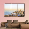 Panoramic view of Beirut, Lebanon capital multi panel canvas wall art