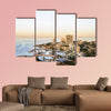 Panoramic view of Beirut, Lebanon capital multi panel canvas wall art