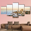 Panoramic view of Beirut, Lebanon capital multi panel canvas wall art