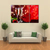 Background of Valentine’s Day celebration multi panel canvas wall art