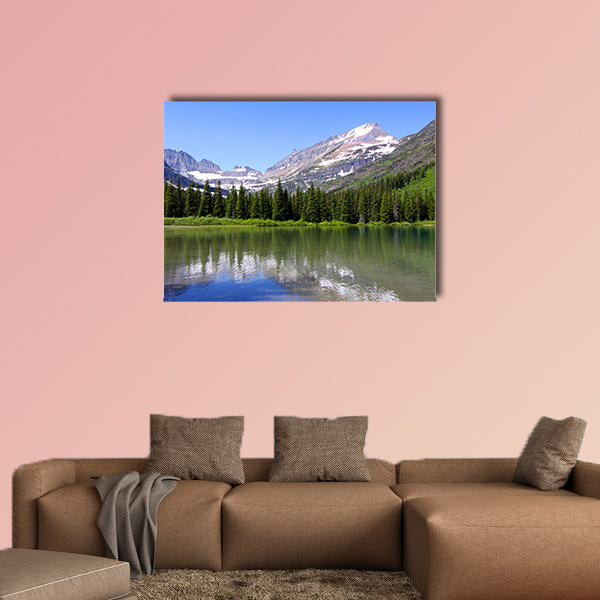 Swift current lake Multi panel canvas wall art