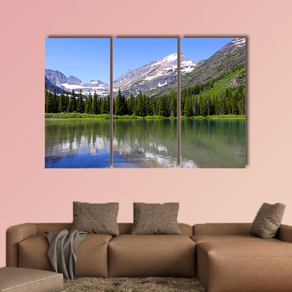 Swift current lake Multi panel canvas wall art