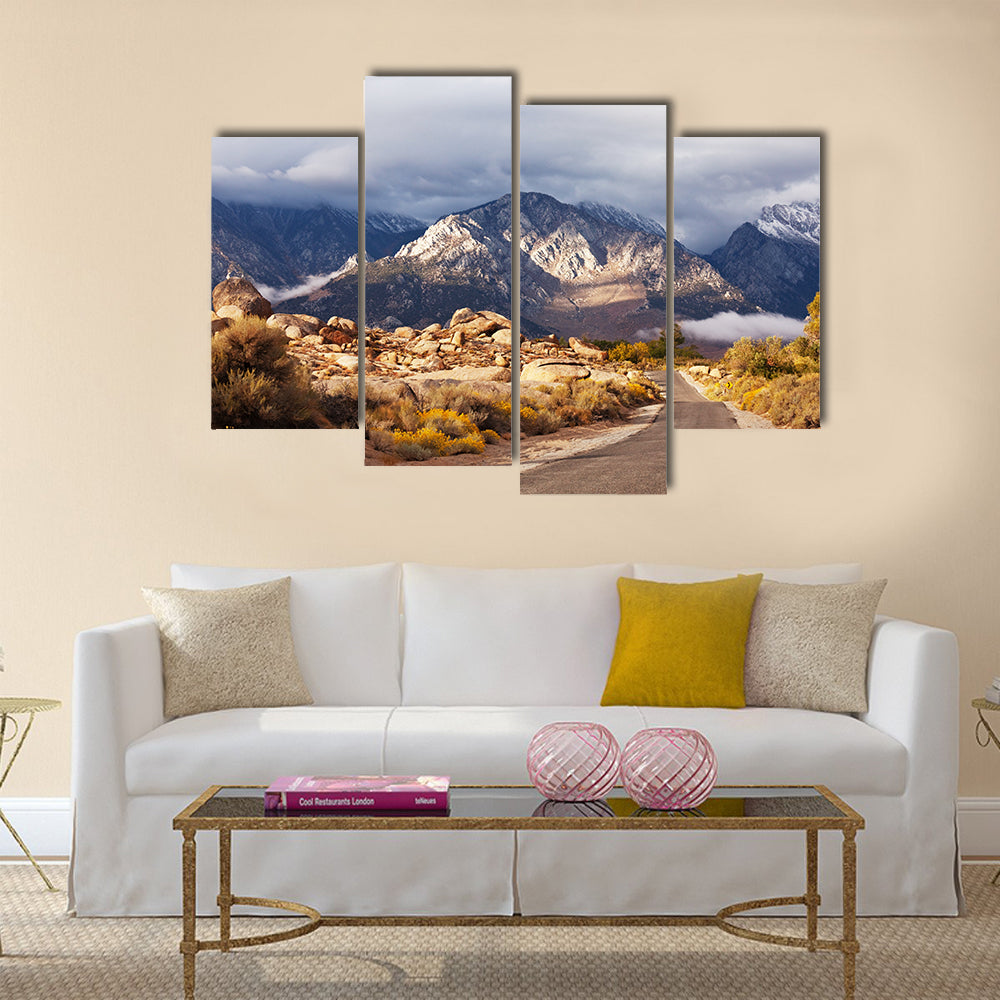 Mountains, Nevada multi panel canvas wall art