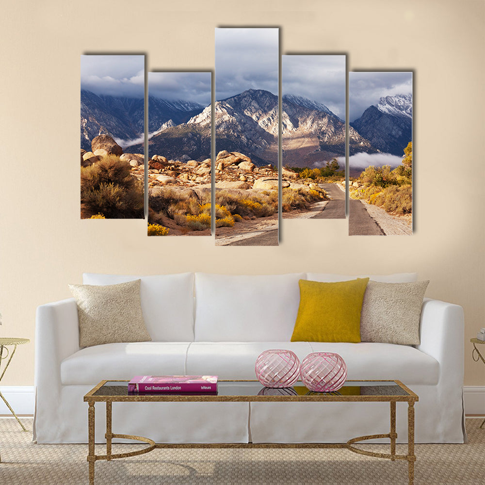 Mountains, Nevada multi panel canvas wall art