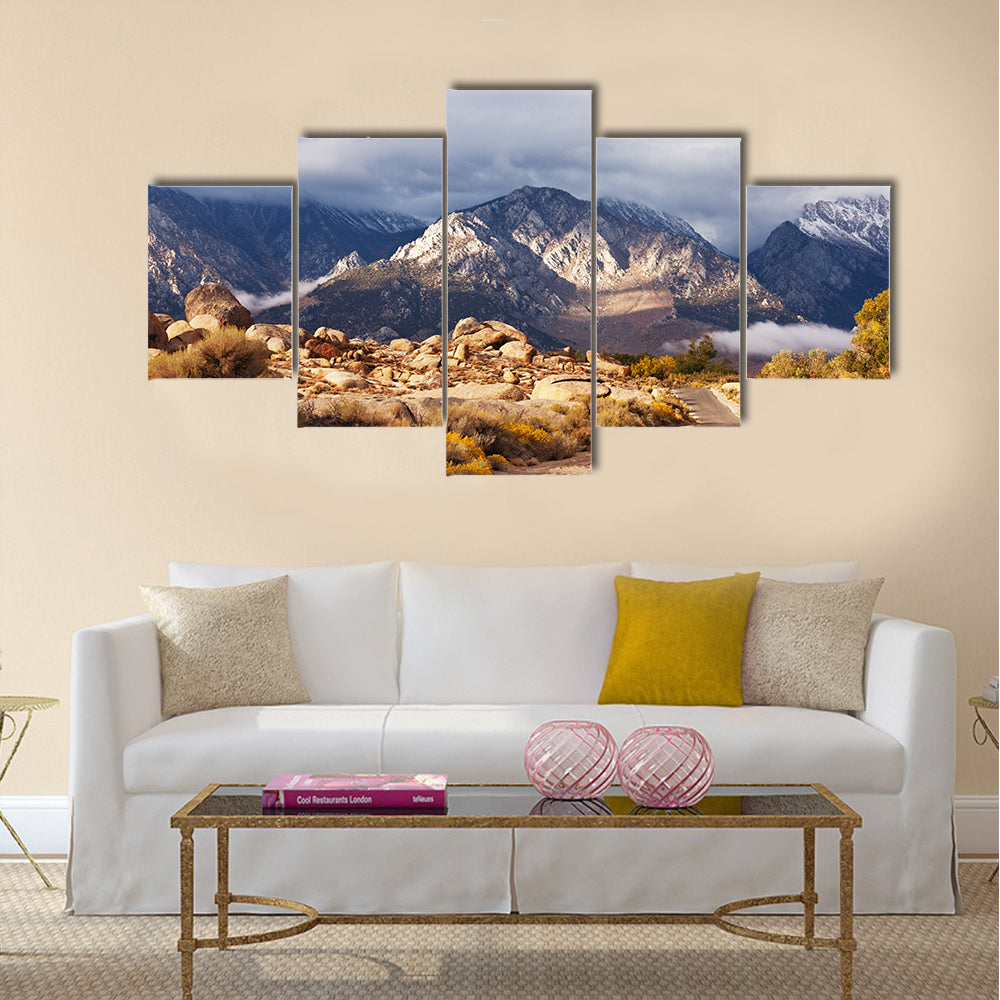 Mountains, Nevada multi panel canvas wall art