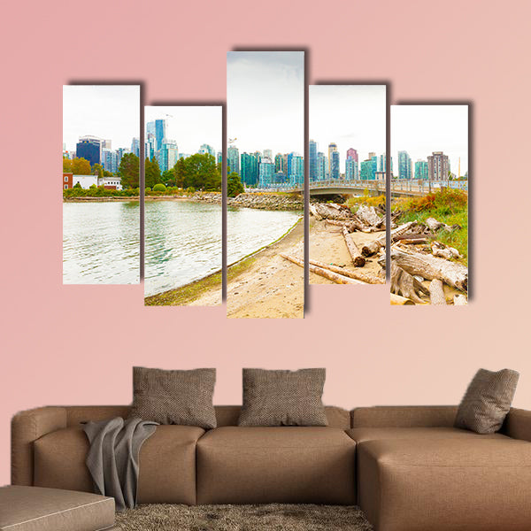 Vancouver August 2015 also on cloudy days there is an airplane service wall art