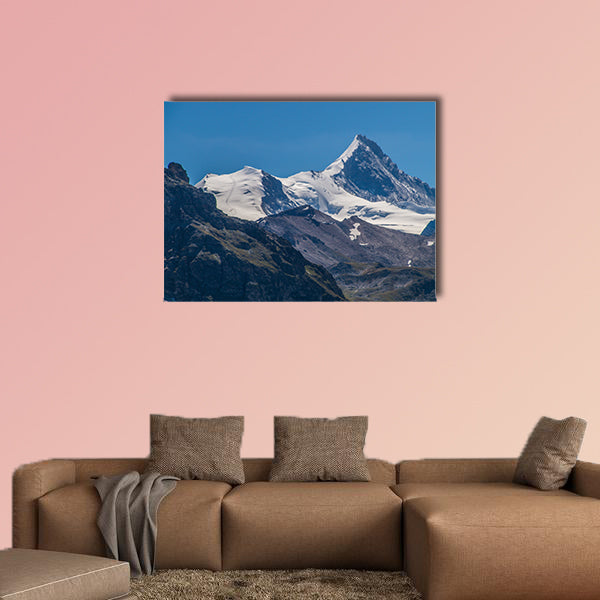 Bishorn, Weiss horn, Bella tola, chandolin, Valais, Swiss Multi panel canvas wall art