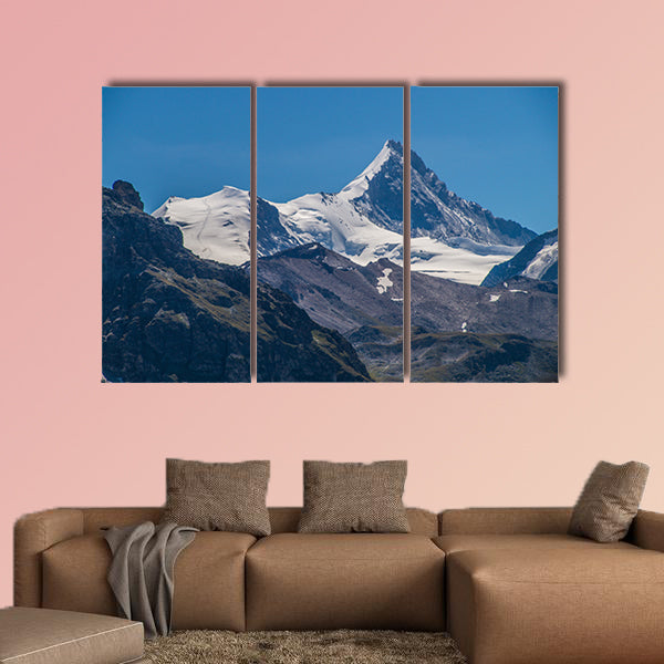 Bishorn, Weiss horn, Bella tola, chandolin, Valais, Swiss Multi panel canvas wall art