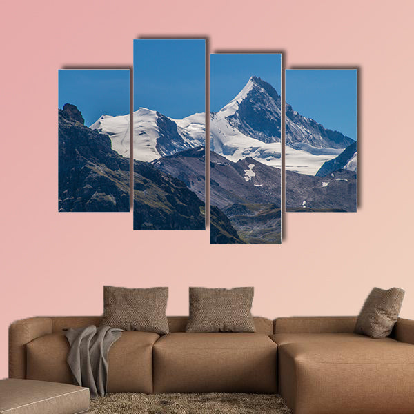Bishorn, Weiss horn, Bella tola, chandolin, Valais, Swiss Multi panel canvas wall art