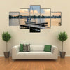 Trakai, Beautiful Evening Print Of The Lake, Lithuania, Multi Panel Canvas Wall Art