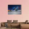 Shanghai at night, China multi panel canvas wall art